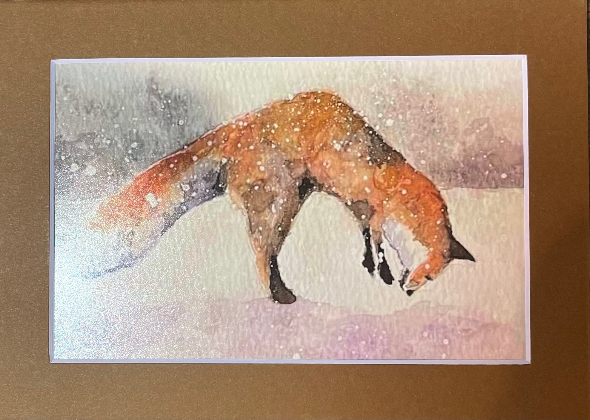 Pouncing Fox