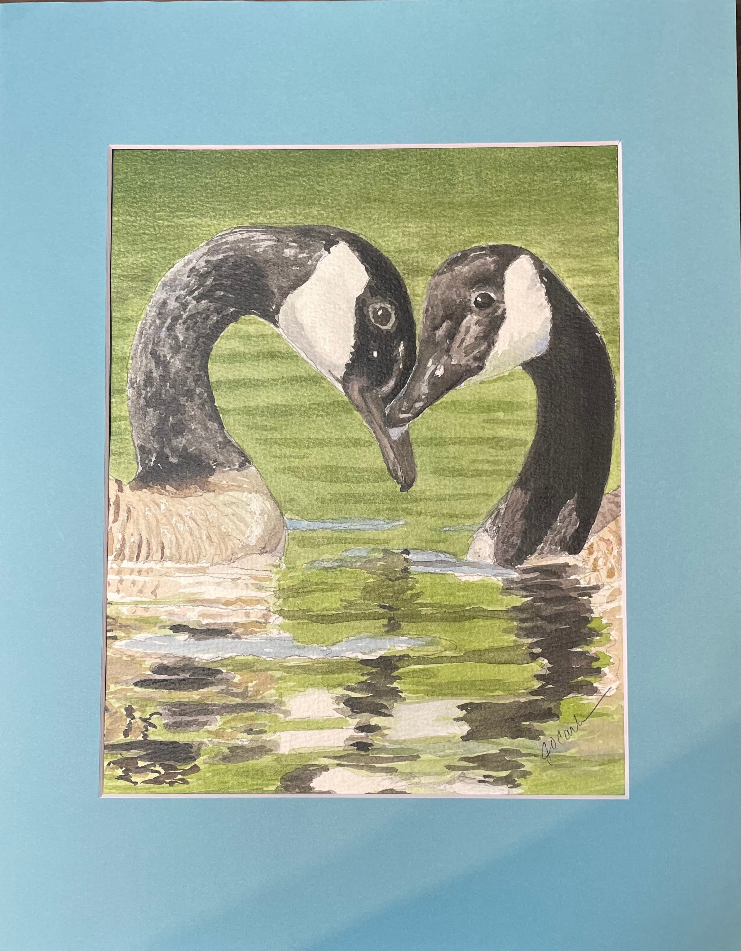 Love is in the Air - Canada Geese