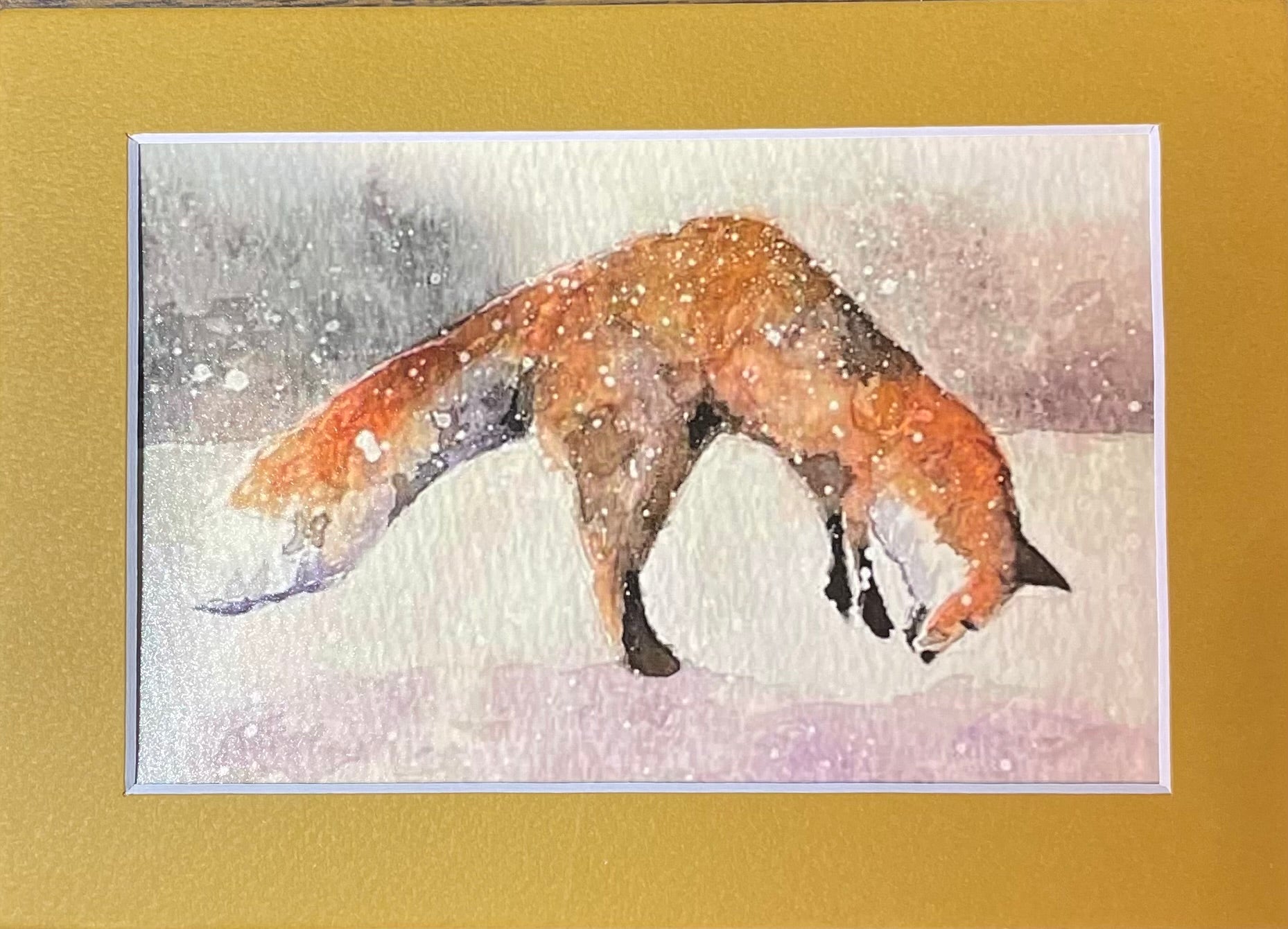 Pouncing Fox