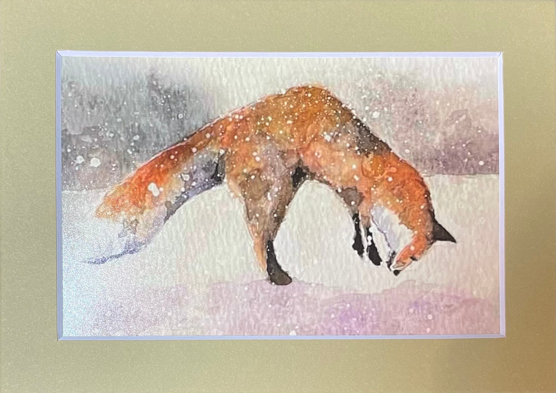 Pouncing Fox