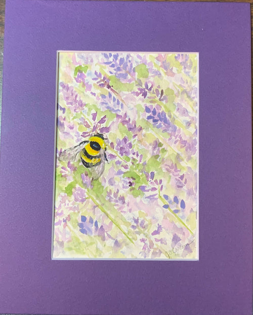 Bee in Lavender